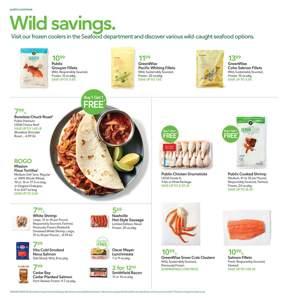 Publix Weekly Ad 1st – 7th May 2024 Page 4