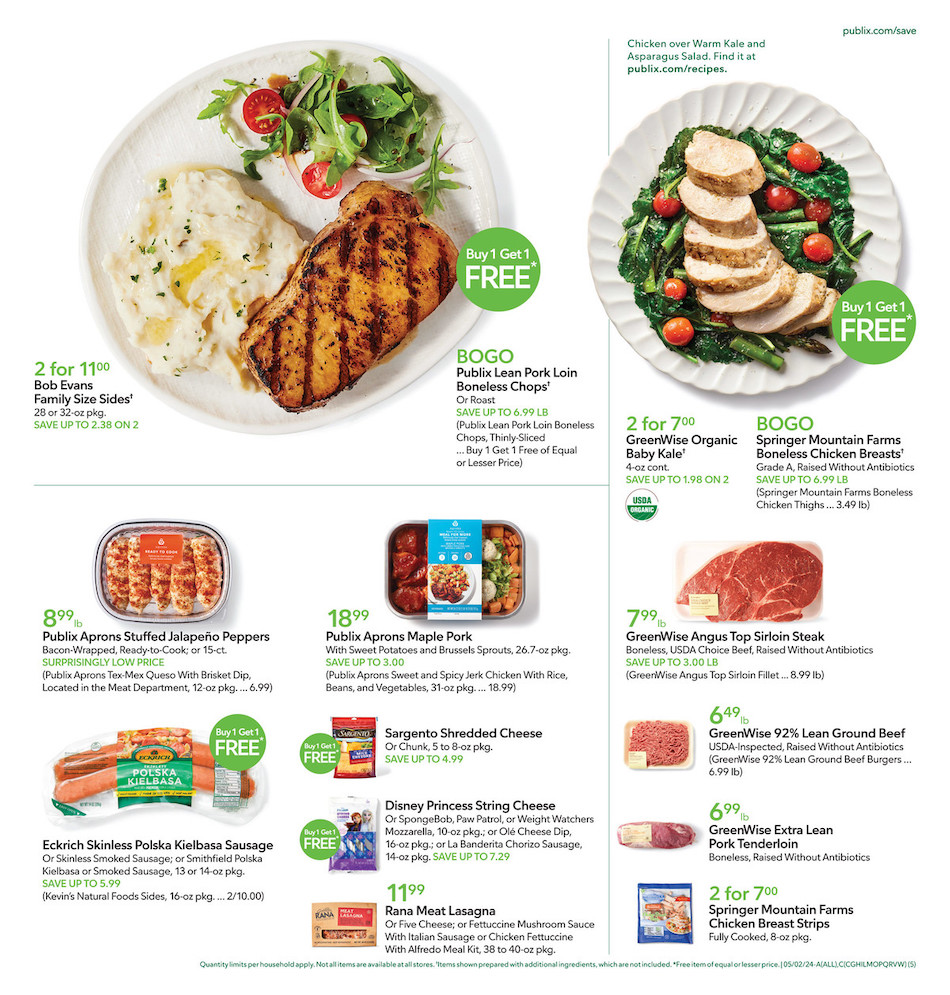 Publix Weekly Ad 1st – 7th May 2024 Page 5
