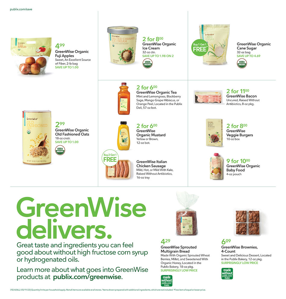 Publix Weekly Ad Mother’s Day 10th – 16th May 2023 Page 10