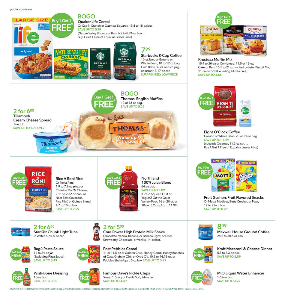 Publix Weekly Ad Mother’s Day 10th – 16th May 2023 Page 12
