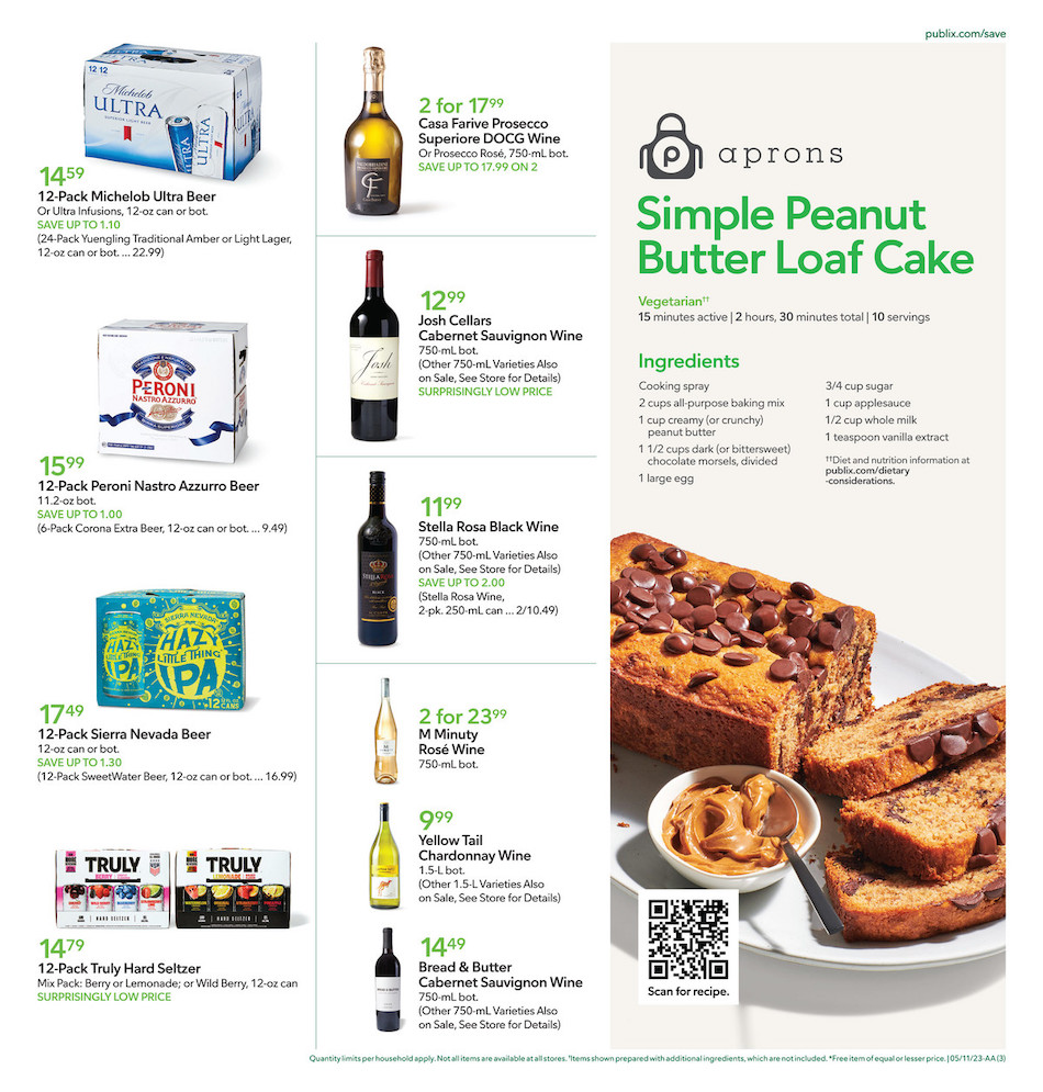 Publix Weekly Ad Mother’s Day 10th – 16th May 2023 Page 3
