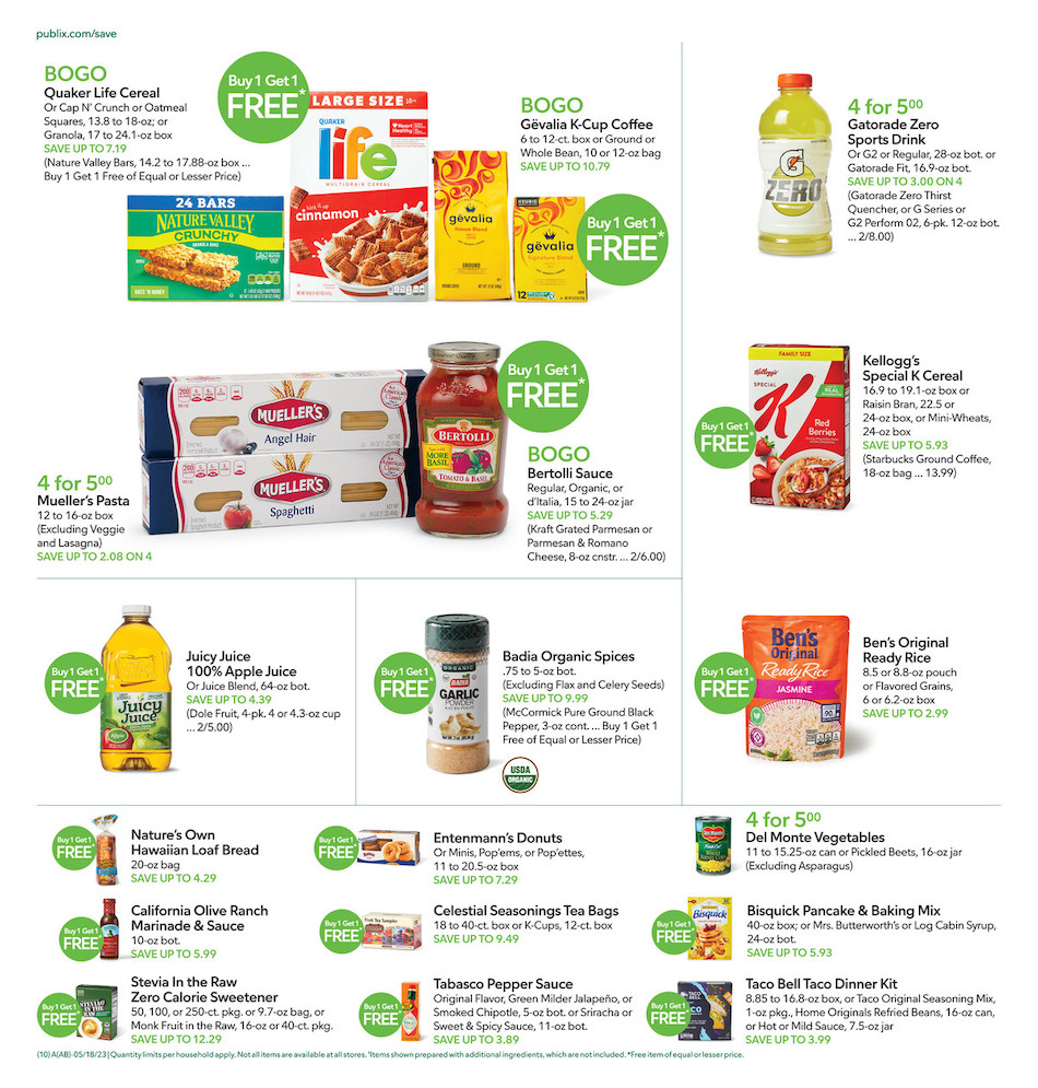 Publix Weekly Ad Sale 17th – 23rd May 2023 Page 10