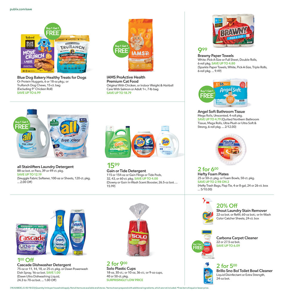 Publix Weekly Ad Sale 17th – 23rd May 2023 Page 14
