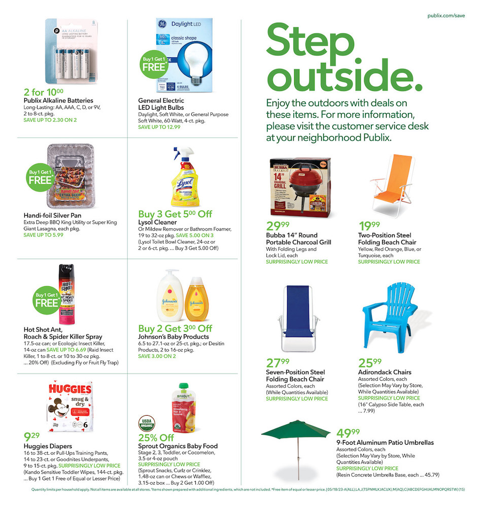 Publix Weekly Ad Sale 17th – 23rd May 2023 Page 15