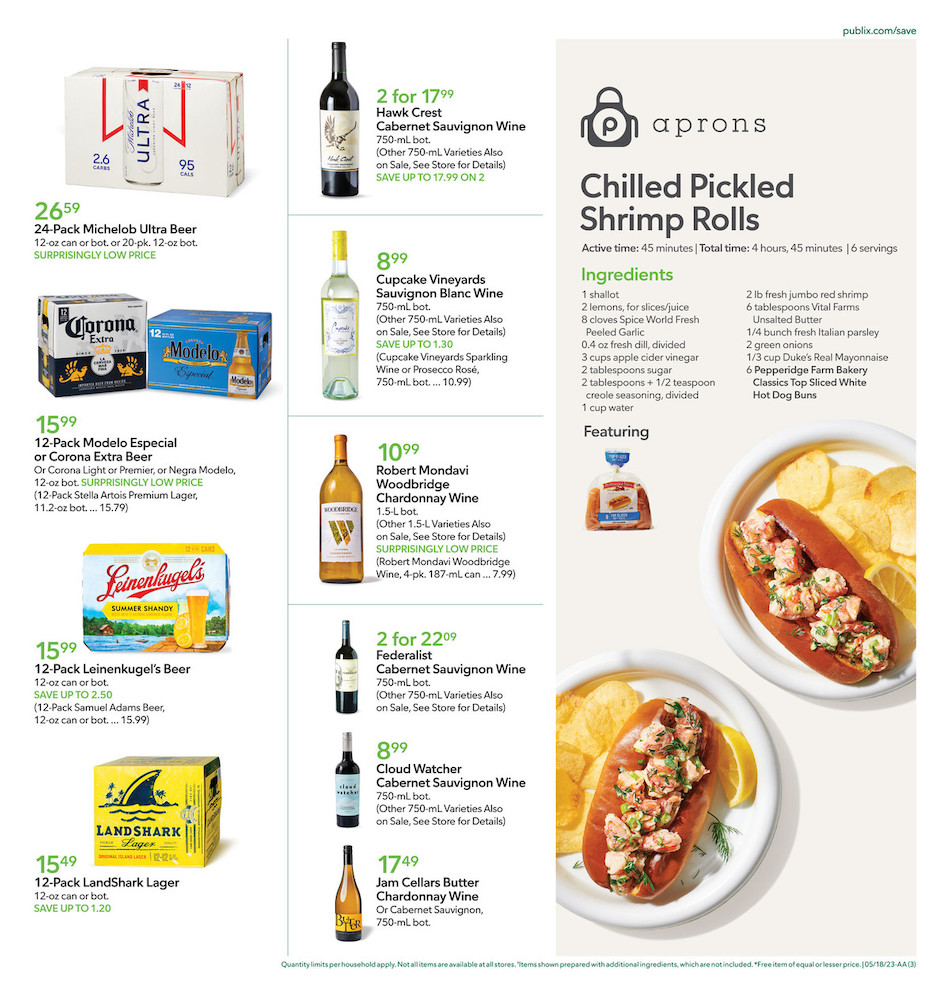 Publix Weekly Ad Sale 17th – 23rd May 2023 Page 3