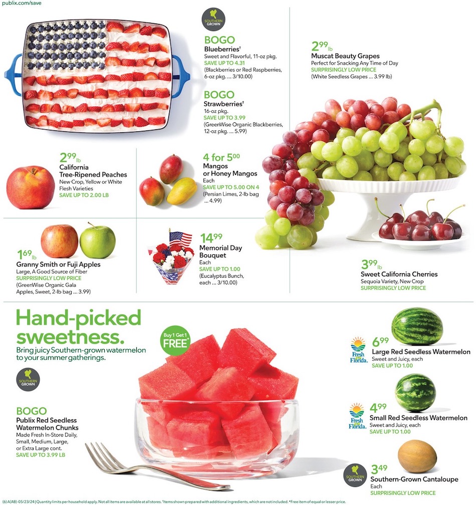 Publix Weekly Ad 22nd – 28th May 2024 Page 3