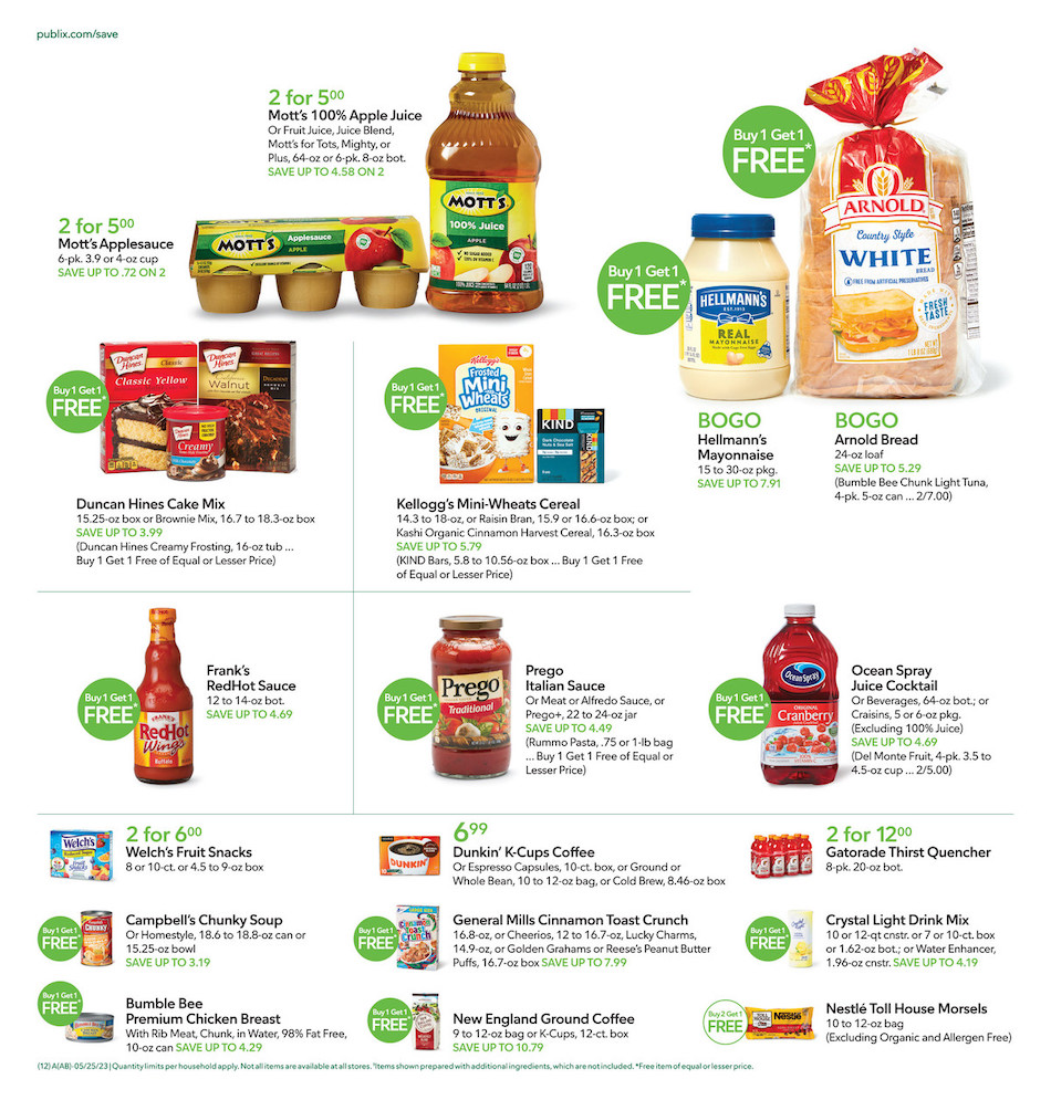 Publix Weekly Ad 24th – 30th May 2023 Page 12