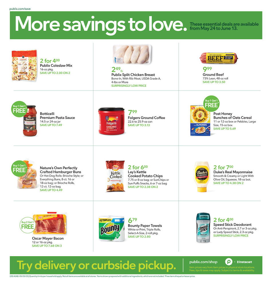 Publix Weekly Ad 24th – 30th May 2023 Page 20