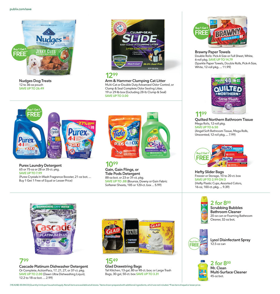 Publix Weekly Ad Sale 3rd – 9th May 2023 Page 14