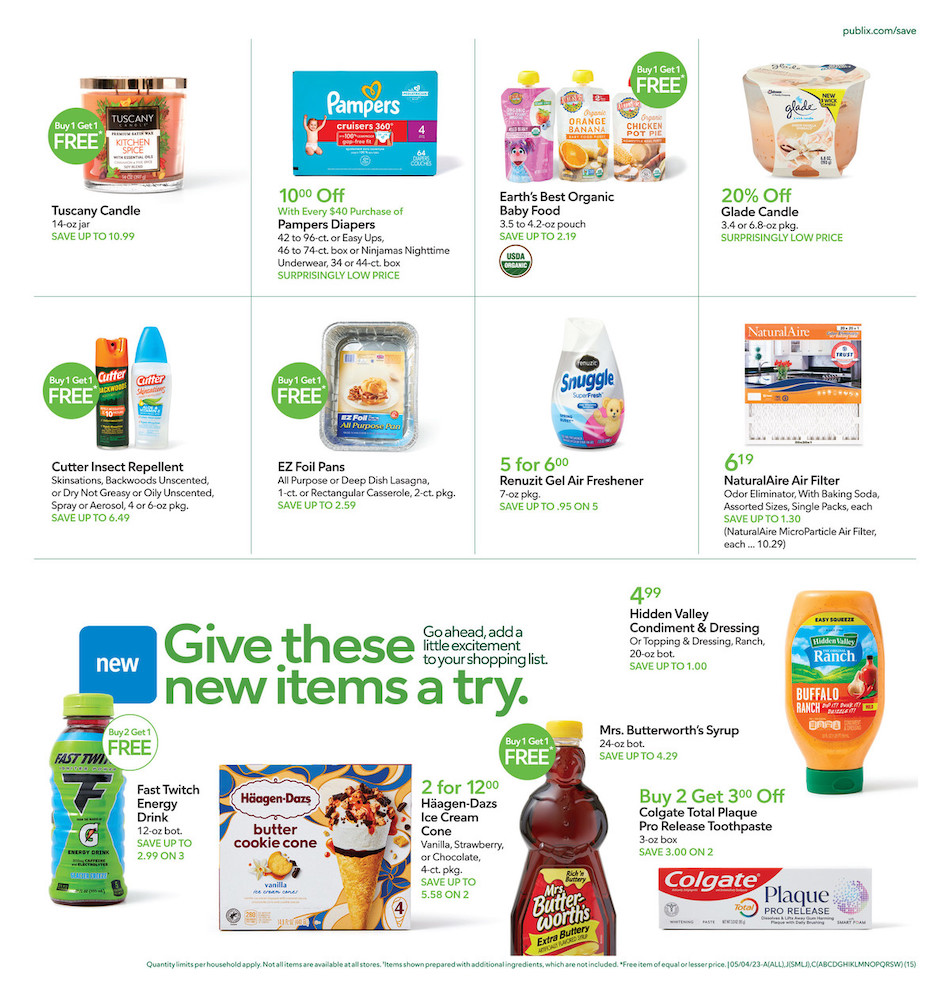Publix Weekly Ad Sale 3rd – 9th May 2023 Page 15
