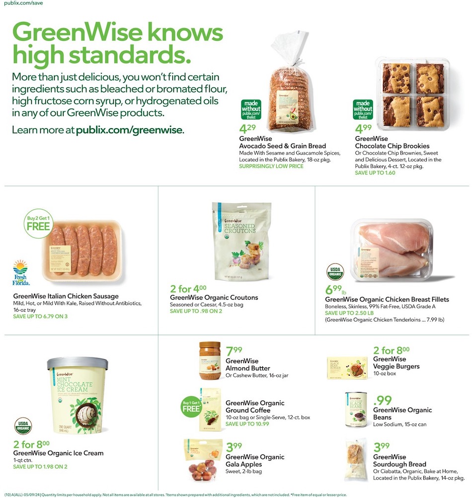 Publix Weekly Ad Mother’s Day 8th – 14th May 2024 Page 10