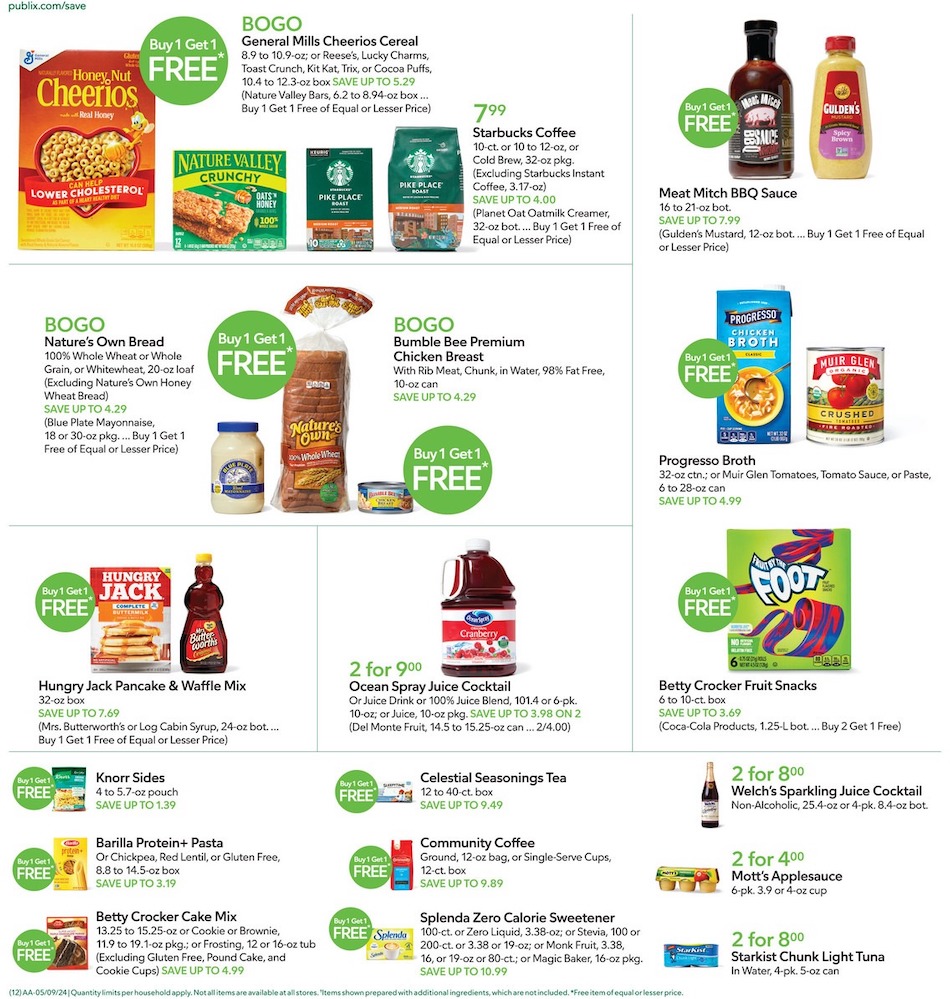 Publix Weekly Ad Mother’s Day 8th – 14th May 2024 Page 12