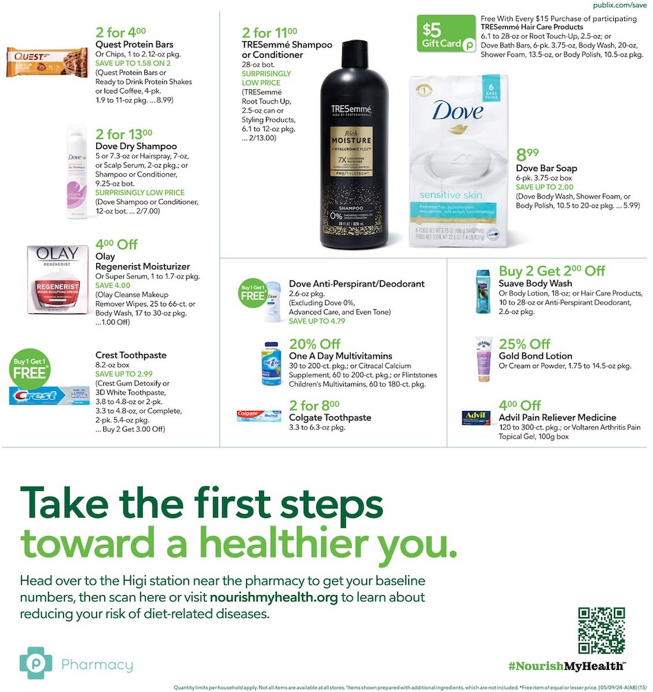 Publix Weekly Ad Mother’s Day 8th – 14th May 2024 Page 15
