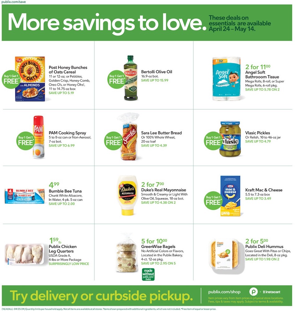 Publix Weekly Ad Mother’s Day 8th – 14th May 2024 Page 21