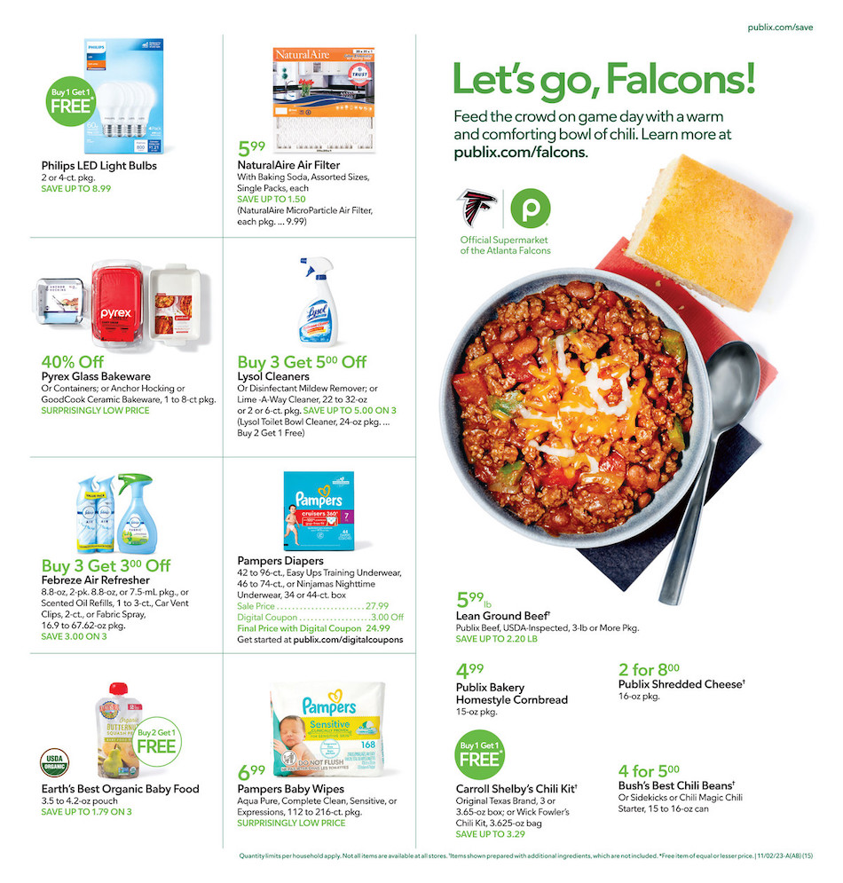 Publix Weekly Ad 1st – 7th November 2023 Page 15