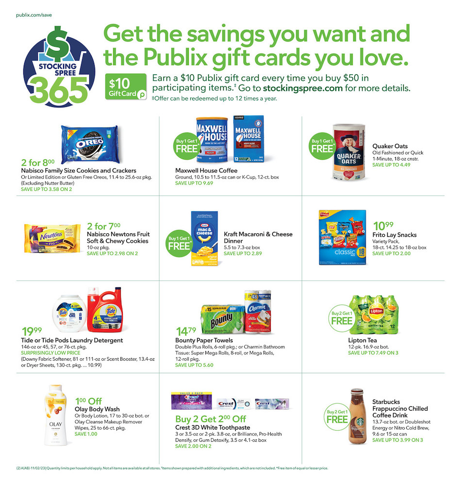 Publix Weekly Ad 1st – 7th November 2023 Page 2