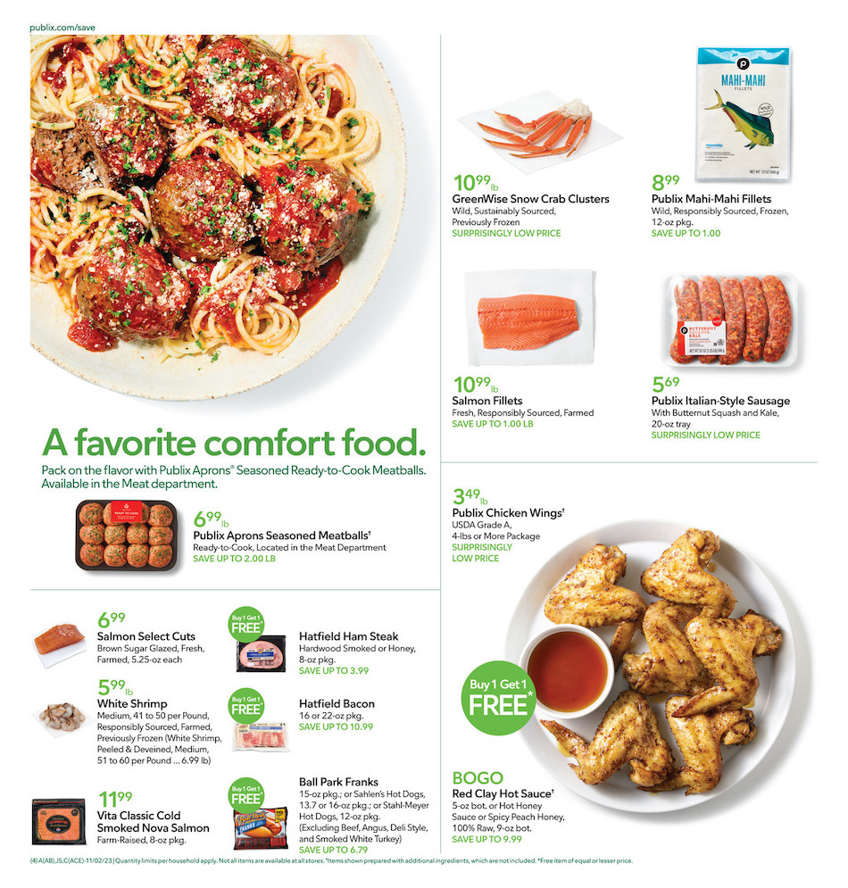 Publix Weekly Ad 1st – 7th November 2023 Page 4