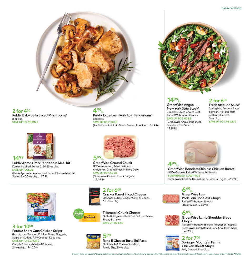 Publix Weekly Ad 1st – 7th November 2023 Page 5
