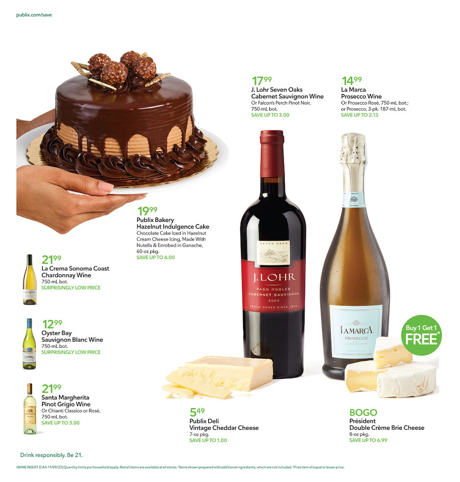 Publix Weekly Ad 8th – 14th November 2023 Page 10