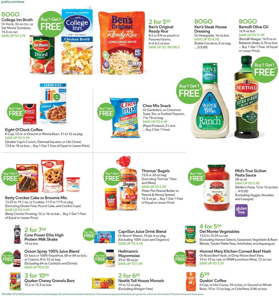 Publix Weekly Ad 11th – 17th October 2023 Page 10
