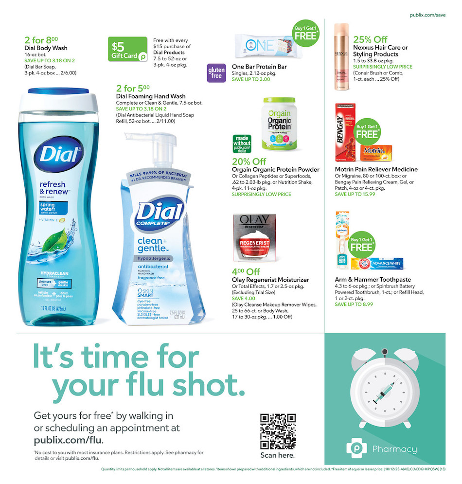 Publix Weekly Ad 11th – 17th October 2023 Page 13
