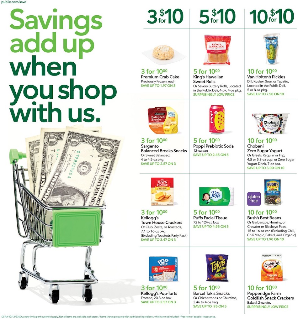 Publix Weekly Ad 11th – 17th October 2023 Page 2