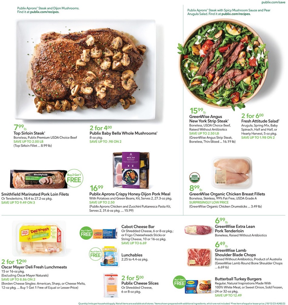 Publix Weekly Ad 11th – 17th October 2023 Page 5