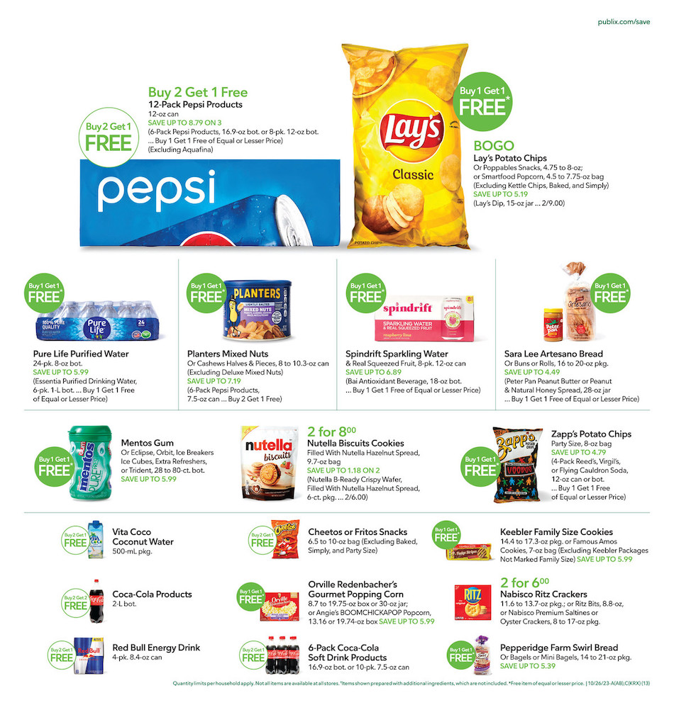 Publix Weekly Ad 25th – 31st October 2023 Page 13