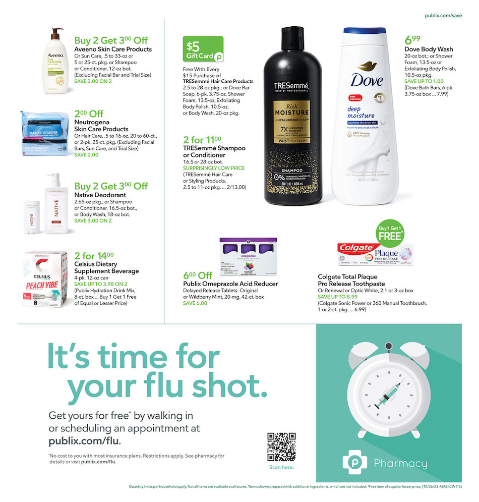 Publix Weekly Ad 25th – 31st October 2023 Page 15