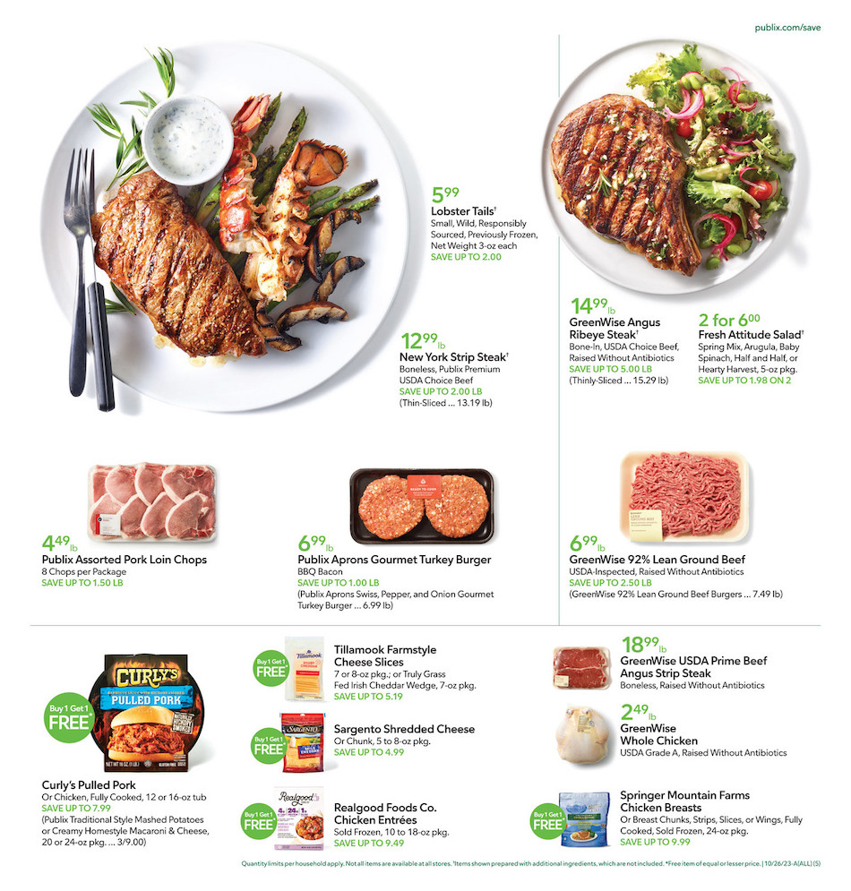Publix Weekly Ad 25th – 31st October 2023 Page 5