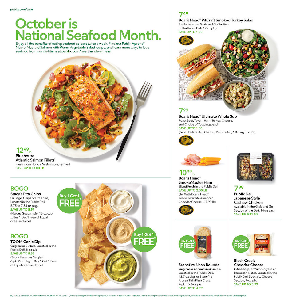 Publix Weekly Ad 25th – 31st October 2023 Page 8