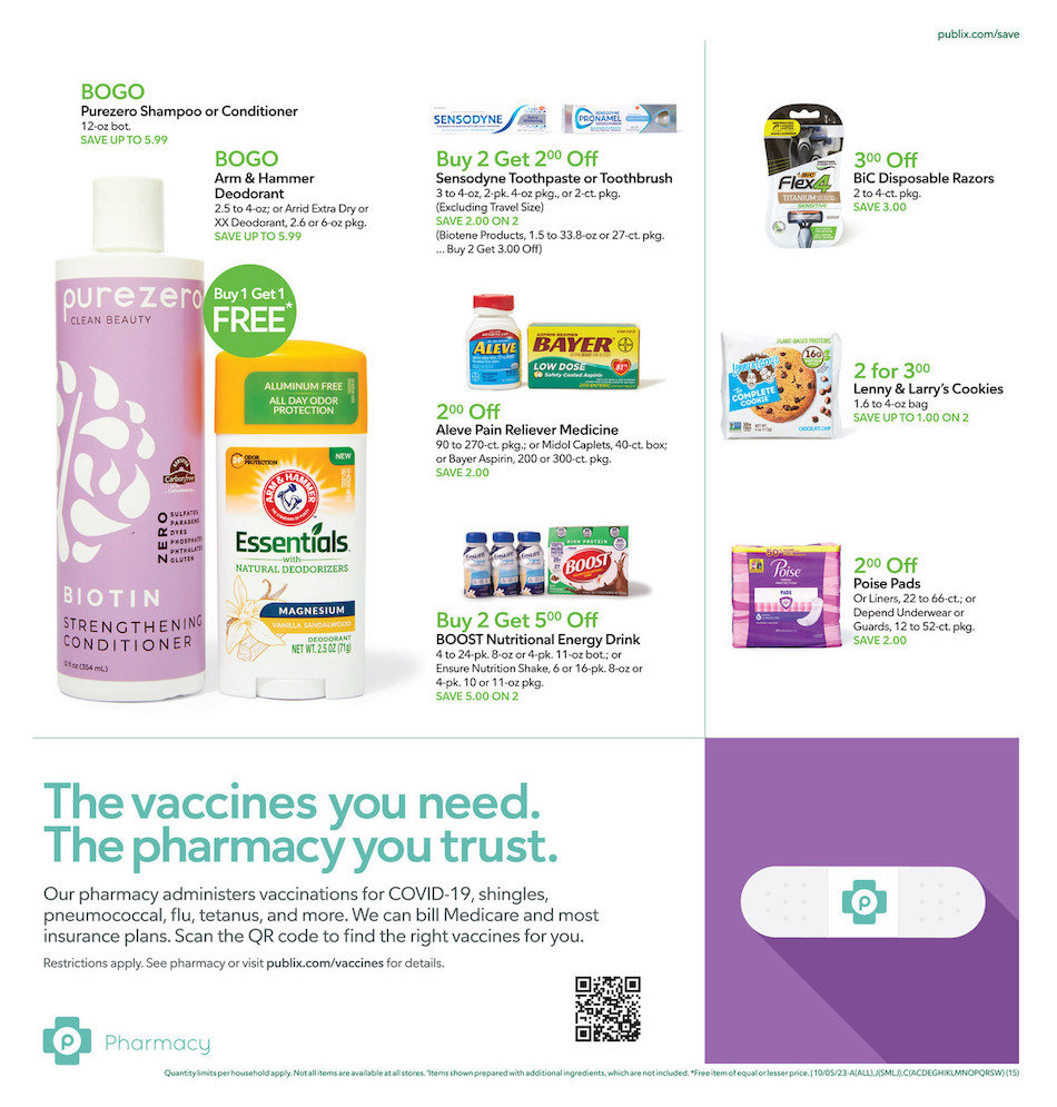 Publix Weekly Ad 4th – 10th October 2023 Page 15