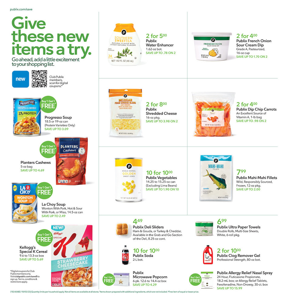Publix Weekly Ad 4th – 10th October 2023 Page 18