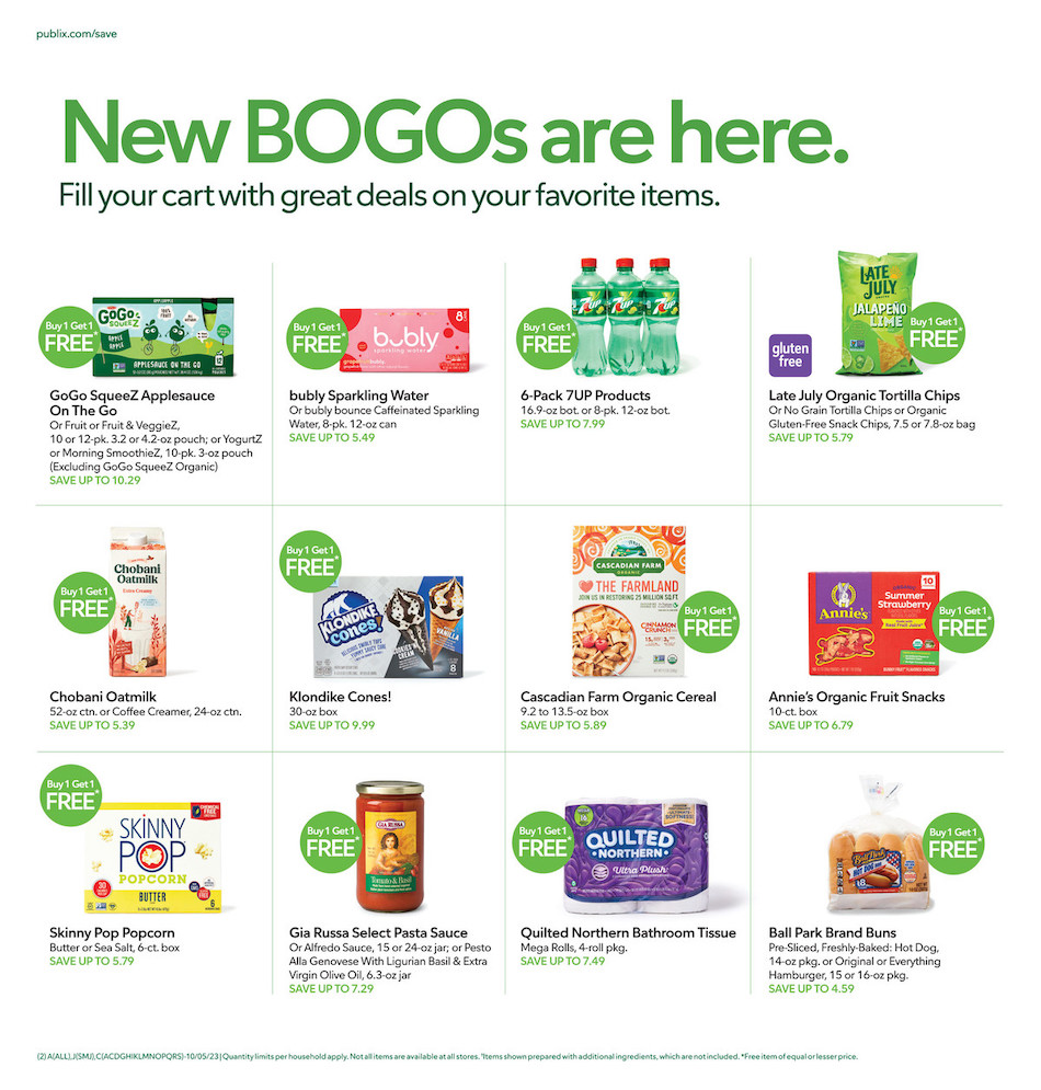 Publix Weekly Ad 4th – 10th October 2023 Page 2
