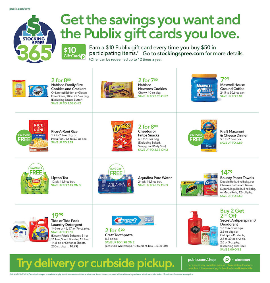 Publix Weekly Ad 4th – 10th October 2023 Page 20