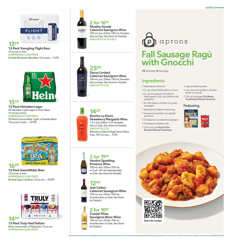 Publix Weekly Ad 4th – 10th October 2023 Page 3
