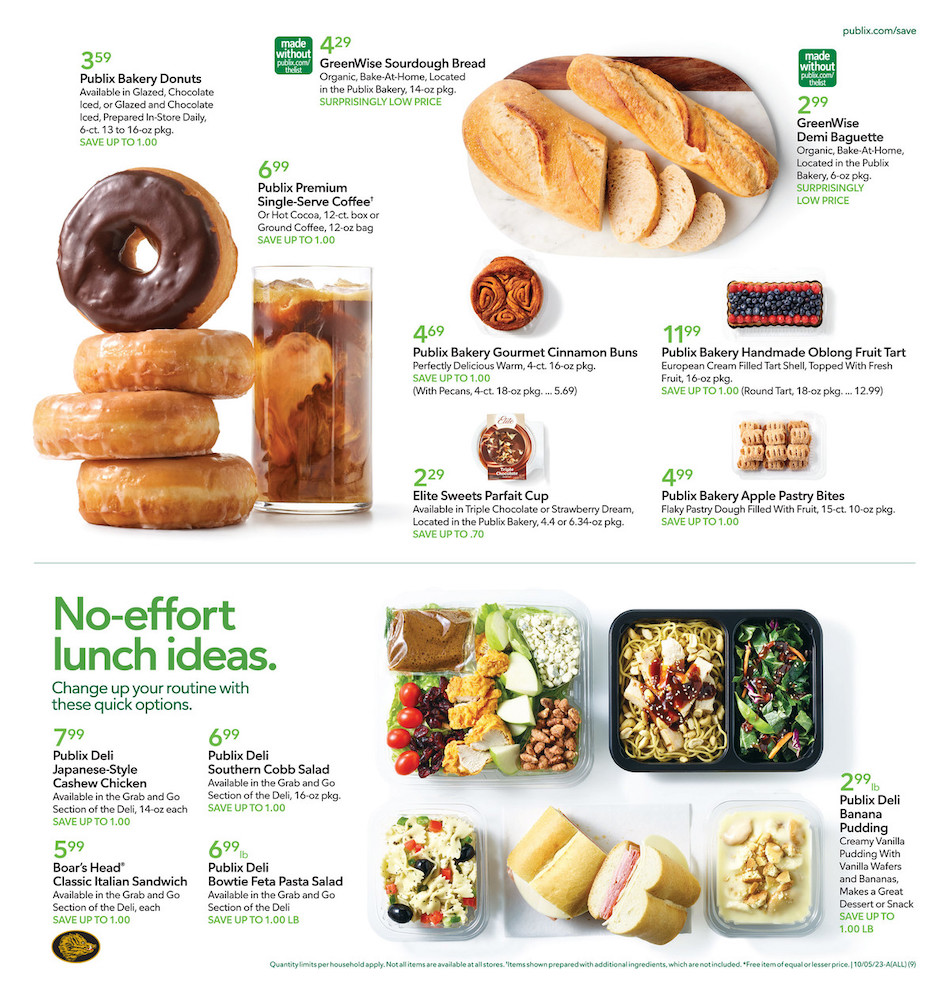 Publix Weekly Ad 4th – 10th October 2023 Page 9