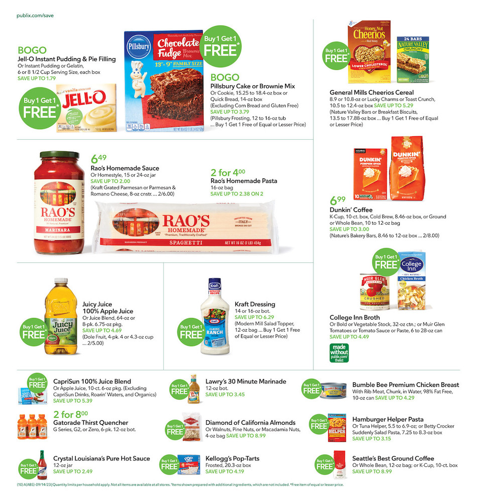 Publix Weekly Ad 13th – 19th September 2023 Page 10