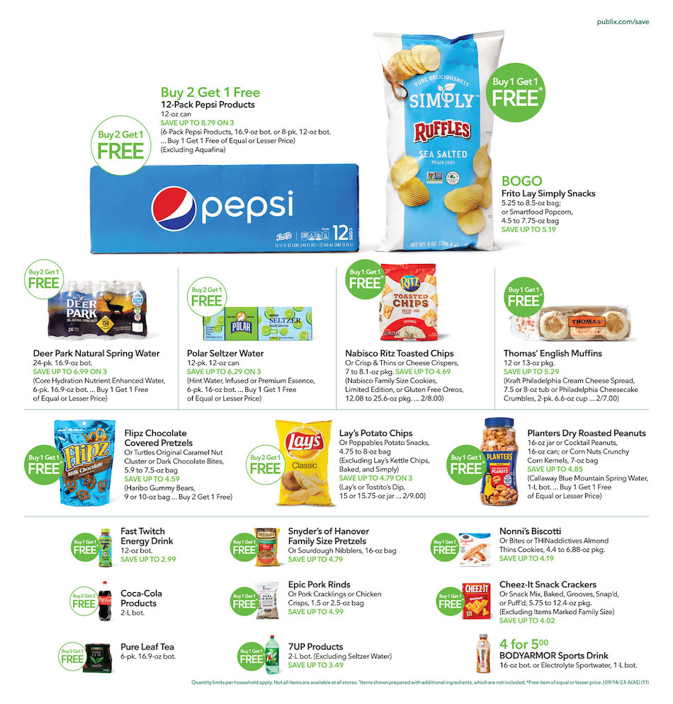 Publix Weekly Ad 13th – 19th September 2023 Page 11