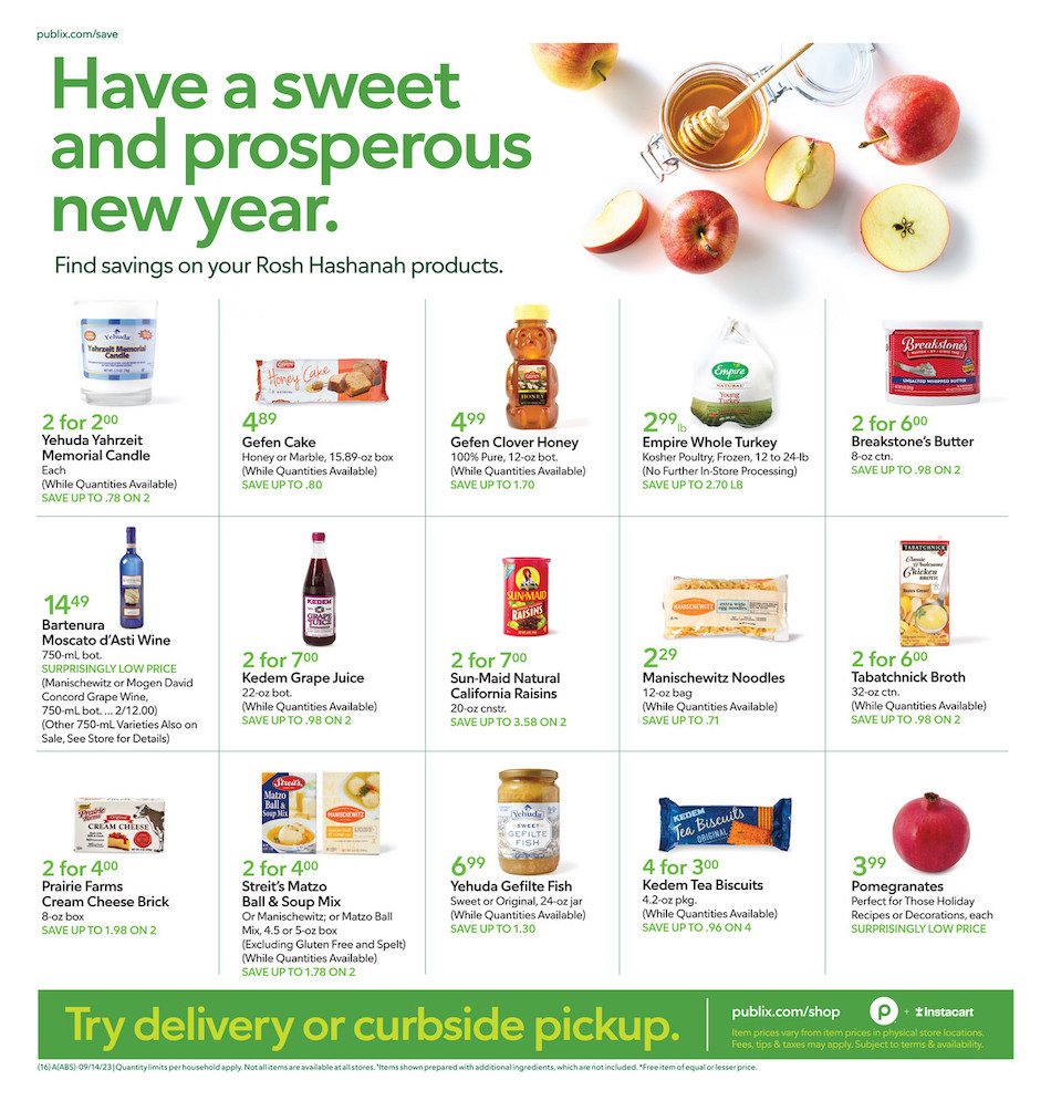 Publix Weekly Ad 13th – 19th September 2023 Page 16