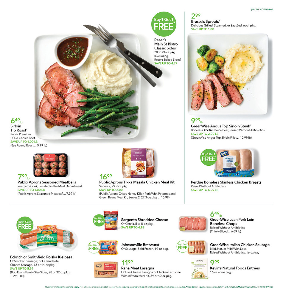 Publix Weekly Ad 13th – 19th September 2023 Page 5