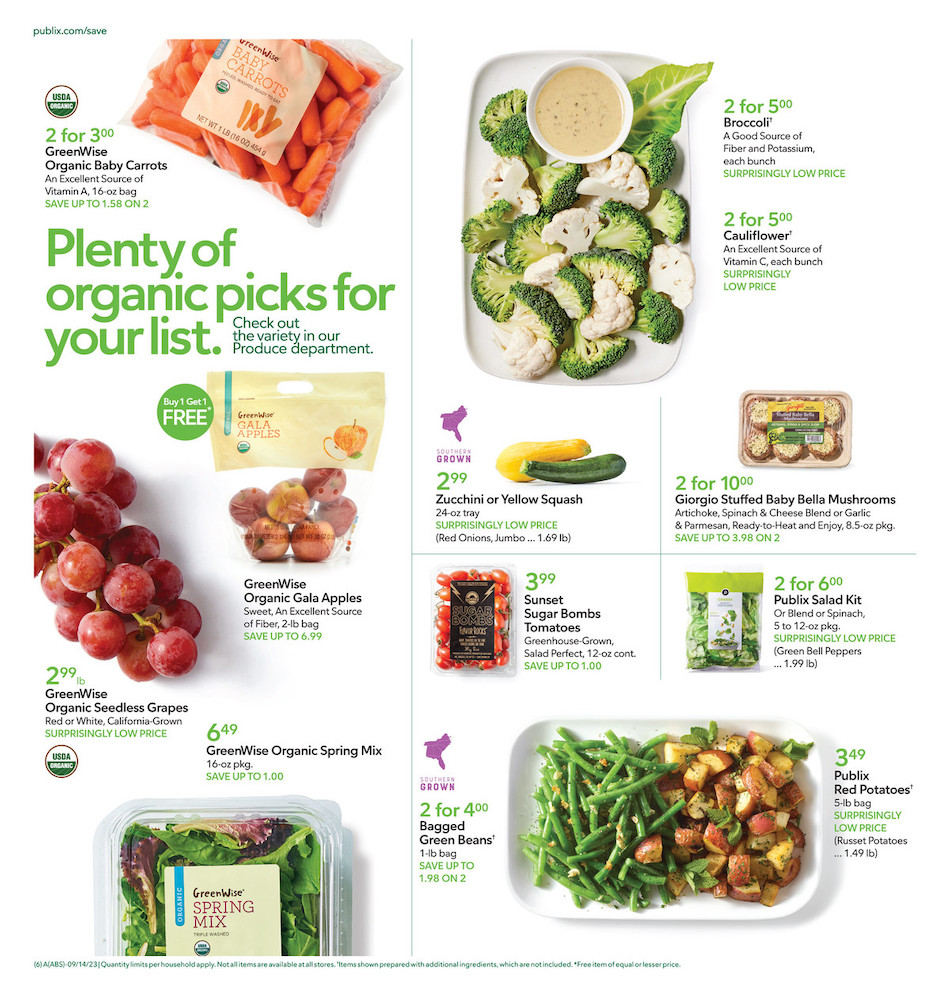 Publix Weekly Ad 13th – 19th September 2023 Page 6
