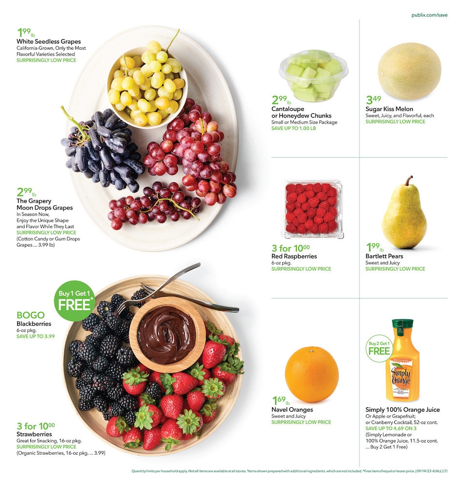 Publix Weekly Ad 13th – 19th September 2023 Page 7