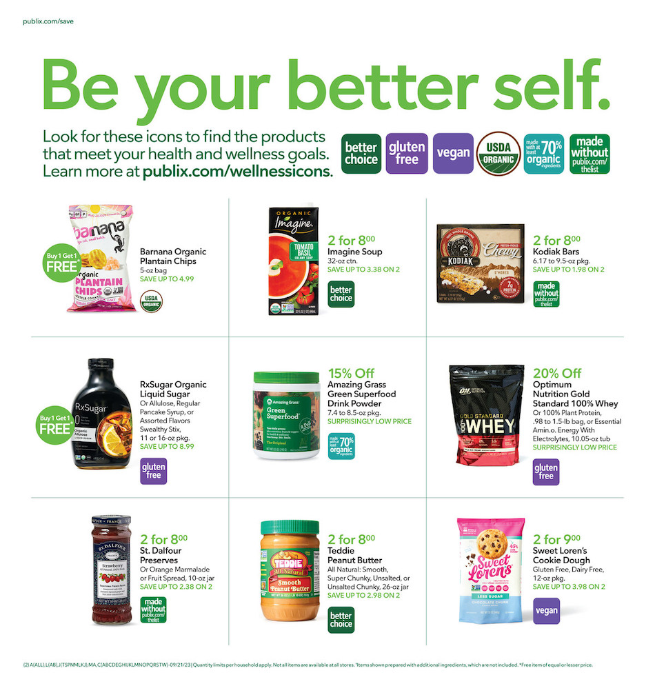 Publix Weekly ad 20th – 26th September 2023 Page 2