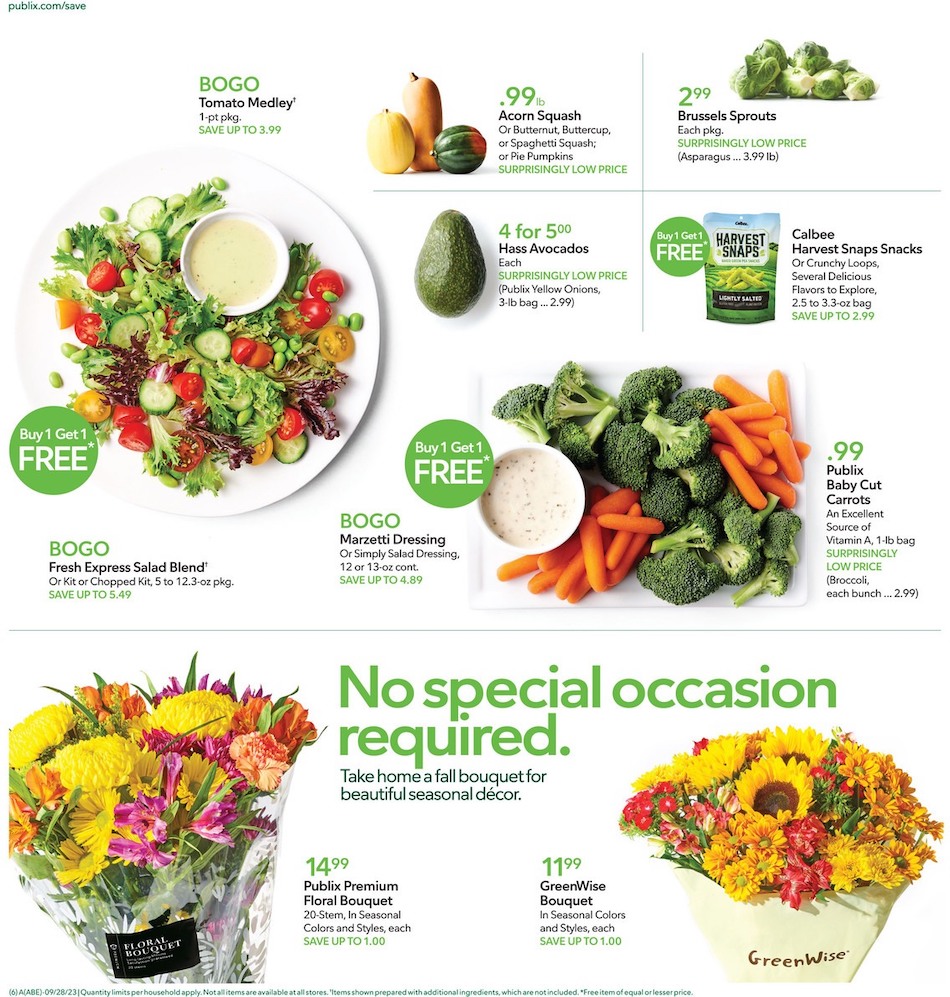Publix Weekly Ad 27th September – 3rd October 2023 Page 6