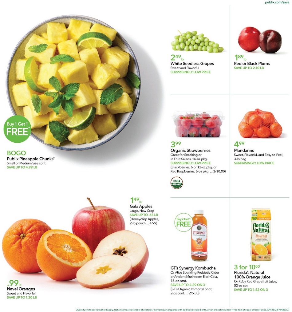 Publix Weekly Ad 27th September – 3rd October 2023 Page 7