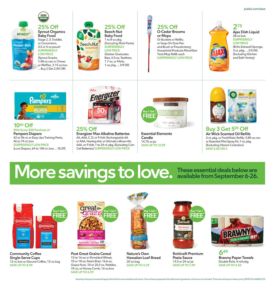 Publix Weekly Ad Sep 6th – 12th September 2023 Page 19