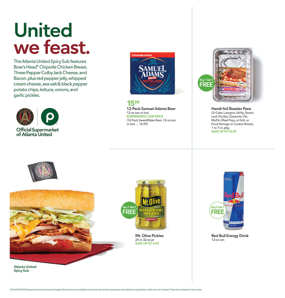 Publix Weekly Ad Sep 6th – 12th September 2023 Page 2