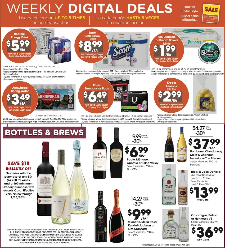 Ralphs Weekly Ad 27th December – 2nd January 2024 Page 3