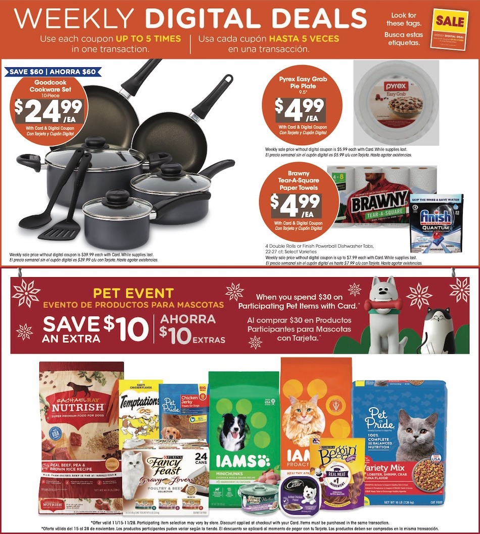 Ralphs Weekly Ad Thanksgiving 15th – 23rd November 2023 Page 3